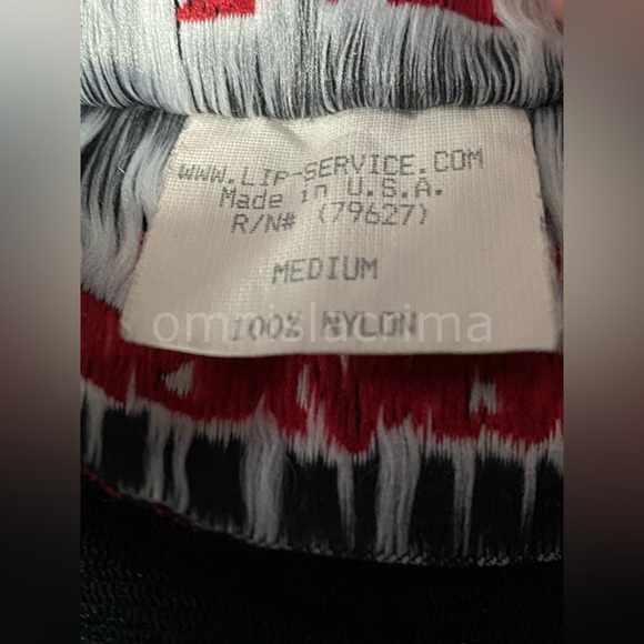 (SOLD) RARE 90s Lip Service Gun Mesh Long Sleeve Rock Sl*t Shirt - Picture 8 of 8